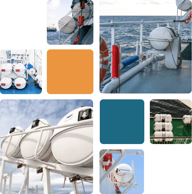 Life raft and Accessories